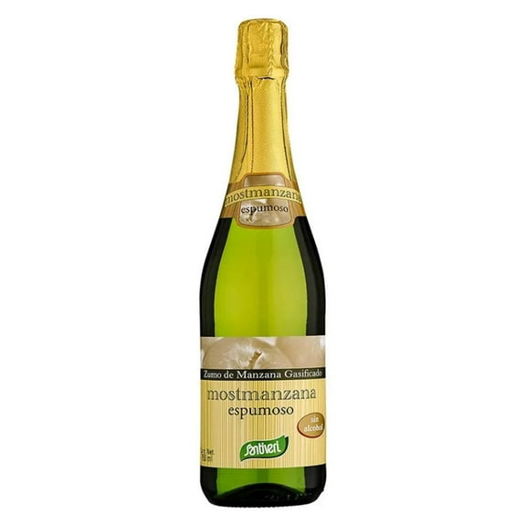 Pack de 12 Jugo Santiver de Manzana 750 ml