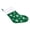 Green, variant on M Buder Elegant Green Christmas Stocking Large Hanging Gift Bag Ornament for Party Decor, 18.5 inches / 47 cm