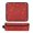 Arranged Orange Hearts, variant on Hair Tool Organizer Bag with Heat Resistant Mat Removable Travel Storage Case for Hot Air Brushes Curling Irons Red Fire Trucks Pattern