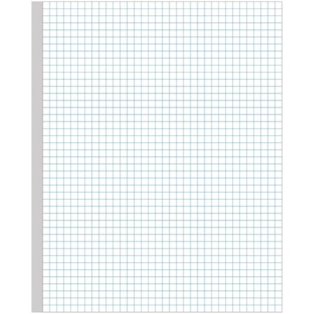 100 Sheets Graph Paper A4 Unpunched Grid Double Sided 4x4 Blue 8.5x11 Inches