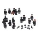 thumbnail image 1 of Figuras de personas de plástico, 18 piezas Minifiguras de juguete Modelo de personas de plástico Muñecas en miniatura Solución innovadora, 1 of 12