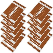 SKISUNO Football Goody Bags Chocolate Plastic 50Pcs 9.8x6.7x0.04In