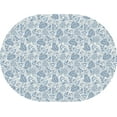 thumbnail image 6 of Oval Tablecloth 52 x 70 Inch, Blue Paisley Floral Tablecloth for Oval Table, Fabric Wrinkle Free Washable Waterproof Vintage Tablecloth Oval Table Cloth for Dining Room Table, 6 of 6
