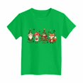 thumbnail image 5 of Xyant Toddler Christmas Shirt Boy Girl Christmas Tree/Elf Print T-Shirts Funny Kids Holiday Short Sleeve Xmas Graphic Tees Top, Size 1-2 Years, 5 of 6