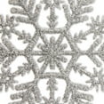 thumbnail image 6 of (3 pack) Glitter Snowflake Ornaments, 20 Count, by Holiday Time, 6 of 7