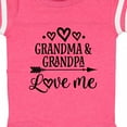 thumbnail image 4 of Inktastic Grandma Grandpa Love Me Arrow Boys or Girls Baby Bodysuit, 4 of 5