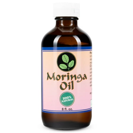 Moringa Oil 8oz by Moringa Energy Life, Natural Moisturizer Oil