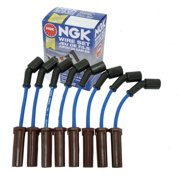 NGK Spark Plug Wire Set compatible with Cadillac CTS 5.7L V8 2004-2005