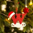 thumbnail image 3 of Colgante de letras para decoración de árbol de navidad, 26 letras, adorno de acrílico para el hogar, manualidades, Año Nuevo, 2023, 3 of 5