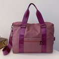 thumbnail image 4 of Bolso de viaje de gran capacidad para hombre y mujer, color morado, 4 of 9