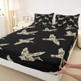 thumbnail image 4 of Erosebridal Camo Mallar Duck Full Size Sheets, Hunting and Fishing Bed Sheets, 1 Flat Sheet, 1 Fitted Sheet and 2 Pillowcases, 4 of 5