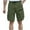 Army Green, variant on Mlzmgr Cargo Shorts for Men S-3XL Drawstring Elastic Waist Shorts Mens Outdoor Hiking Short Pants with Multi Pockets