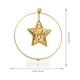 thumbnail image 4 of KAKOWELY Adorno de estrella de cinco puntas para mesa, adorno de estrella, adorno artesanal de estrella de cinco puntas, 4 of 4