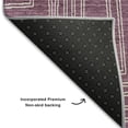 thumbnail image 7 of Dalyn Rugs Premium Machine Washable Mayfield AMF1045 Eggplant 10' x 14' Rug, 7 of 7