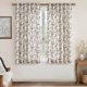 thumbnail image 1 of Cortinas Jinchan de lino con estampado floral, 160 x 160 cm, para sala de estar, 2 unidades, 1 of 8