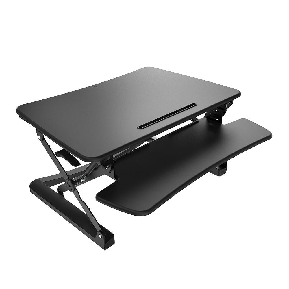 PrimeCables Sit to Stand Computer Desk 35" Wide Platform Standing Desk