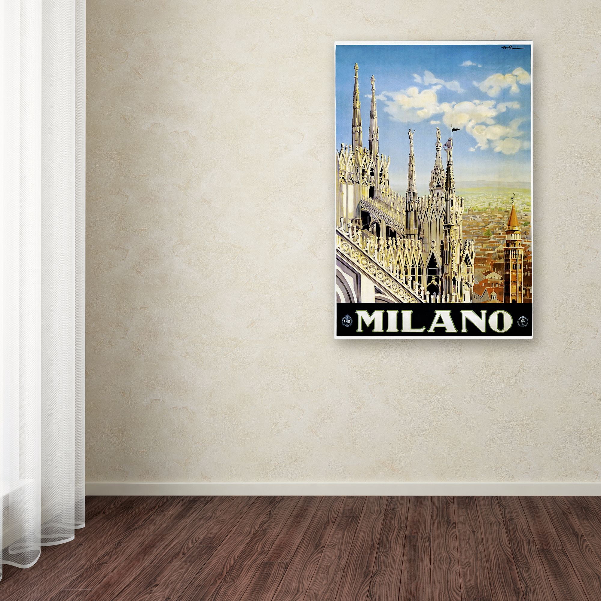 Trademark Fine Art 'Travel 16 III' Canvas Art by Vintage Lavoie