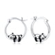 thumbnail image 1 of Pendientes de plata 925 a la moda para mujer, diseño de panda, 1 of 2