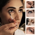 thumbnail image 7 of 100 Pcs Disposable Mascara Wands, Crystal Eyebrow Spoolies Brush for Eyelash Extensions, Makeup Applicators Kits Eyelash Brush with Container (Black), 7 of 7