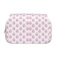 thumbnail image 2 of Kdxio Pink Paw for Double Compartment Pen Case Oxford Organizer with Zipper Pockets for Students Artists, 2 of 7