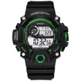thumbnail image 5 of Reloj electrónico redondo Reloj deportivo multifuncional resistente al agua para hombres Afluencia de relojes para hombres Relojes para mujeres Relojes para estudiantes y niños, 5 of 5