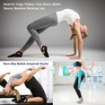thumbnail image 4 of 4Pairs Non-Slip Yoga Ballet Hospital Grip Socks Pink, 4 of 7