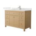 thumbnail image 7 of Wyndham Collection Wcf9292-48S-Qtz-Unsmxx Pendry 48" Free Standing Single Basin Vanity Set, 7 of 7