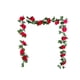 thumbnail image 1 of Toystoory Paño para una belleza duradera Elegancia en la tubería de plantas de oficina Adición simulada Cualquier flor de planta simulada Decoración rosa claro-rojo, 1 of 6