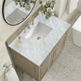 thumbnail image 3 of James Martin Vanities 424-V36-3Car Lorelai 36" Single Basin Wood Vanity Set - Black, 3 of 7