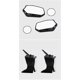 thumbnail image 2 of Motorcycle Rearview Mirror Move Forward Mirror Kit for YAMAHA, 2 of 5