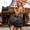 161#Black, variant on Vintage Denim Handbag For Women Washed Jean Tote Bag 2 In 1 Convertible Crossbody Shoulder Bag With Top Handle Large Capacity Casual Travel Work Daily Use Durable Lightweight Design