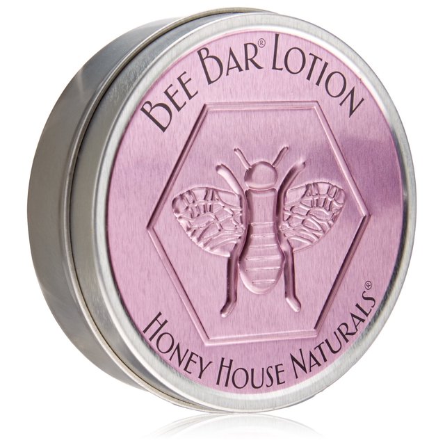 Barra de abejas Honey House Naturals, lavanda, grande, 2 onzas