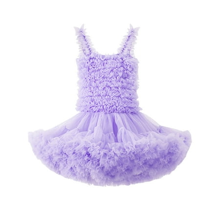 

Baby Girls Dresses Mesh Tulle Tutu Dress Toddler Sleeveless Baby Girl Dress Rainbow Tutu Princess Skirt Dress Baby Girl Clothes