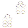 thumbnail image 4 of Youkk 7pcs Flower Headband EVA Foam For Long-Lasting Usage For Festivals And Celebrations LED Light Flower Headband Blended colours 2Set, 4 of 6