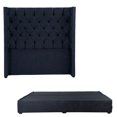 thumbnail image 1 of Box Base Cama King Size+Cabecera Tartuk Azul, 1 of 8