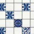 thumbnail image 7 of 1 Set 36PCS Blue Relief Peel and Stick Tile Stickers Mosaic Style Removable Wall Decals Self Adhesive Tile Wallpaper for Kitchen Bathroom Toilet Living Room 4x4 Inches, 7 of 7