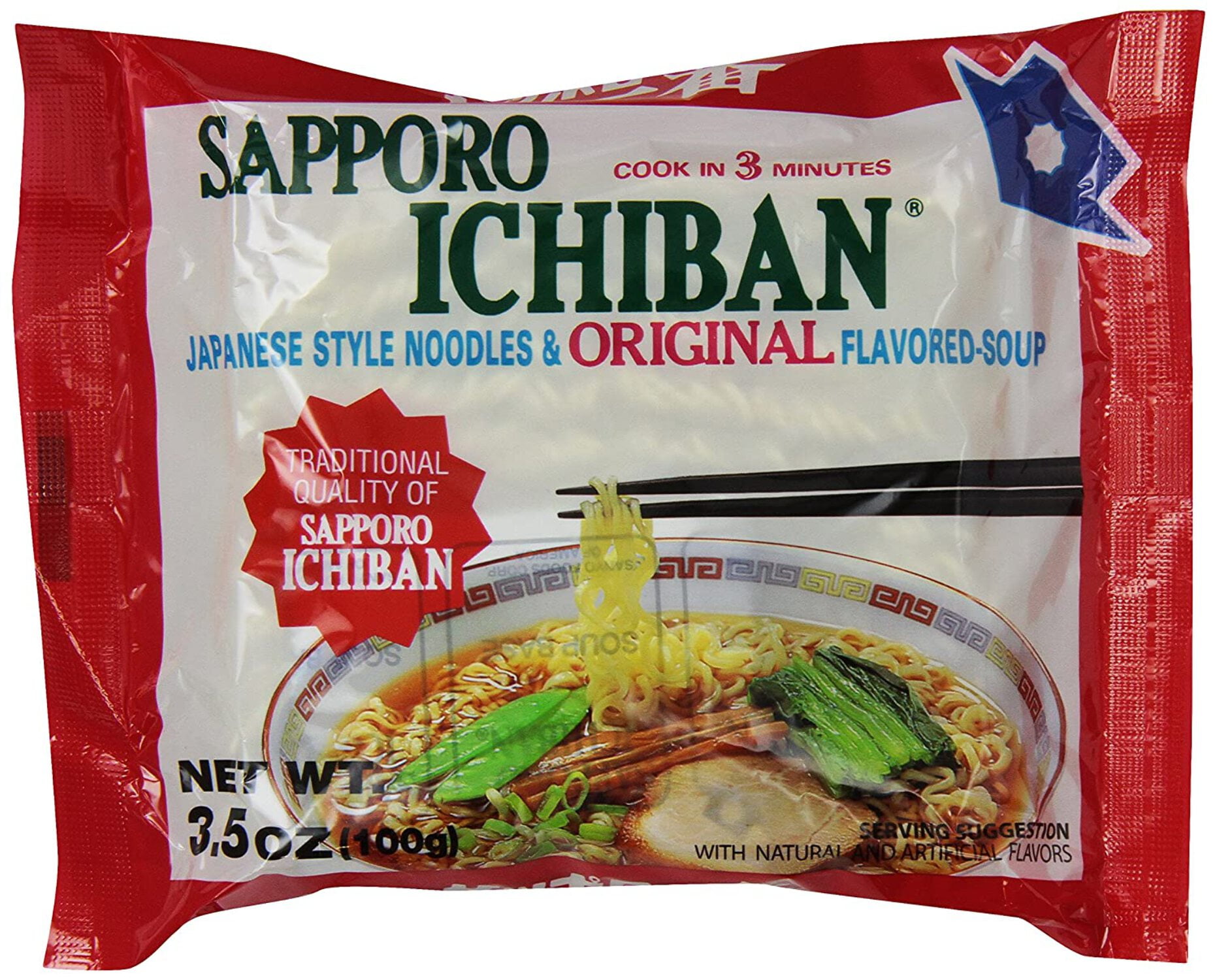 Sapporo Ichiban Japanese Style Noodles
