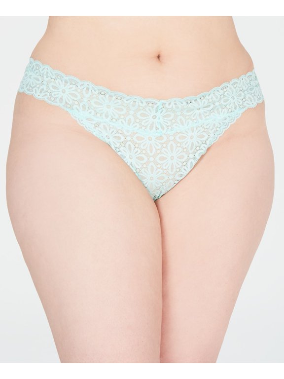 Intimates Green Thong Underwear Juniors ONE SIZE