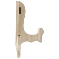 Masteelf Plate Display Holder Plaque Holder Display Stand Wood Easel Stand Decorative Plate Rack For Picture Frame Holder Tea Plate Display