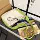 thumbnail image 4 of Bolso de viaje de lona Casual de gran capacidad Lady Crossbody Bags para estudiante (verde) Likrtyny Para Estrenar, 4 of 9