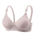 thumbnail image 1 of Gtoiithly Women's Snowflake Pattern Seamless Bra, Adjustable Straps, Gentle Support & Soft Fabric for Daily Wear Grey 44, 1 of 2