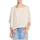 thumbnail image 2 of Blusa de punto con Manga Dolman Free People Azelea para Mujer Color Blanco Roto Grande, 2 of 2