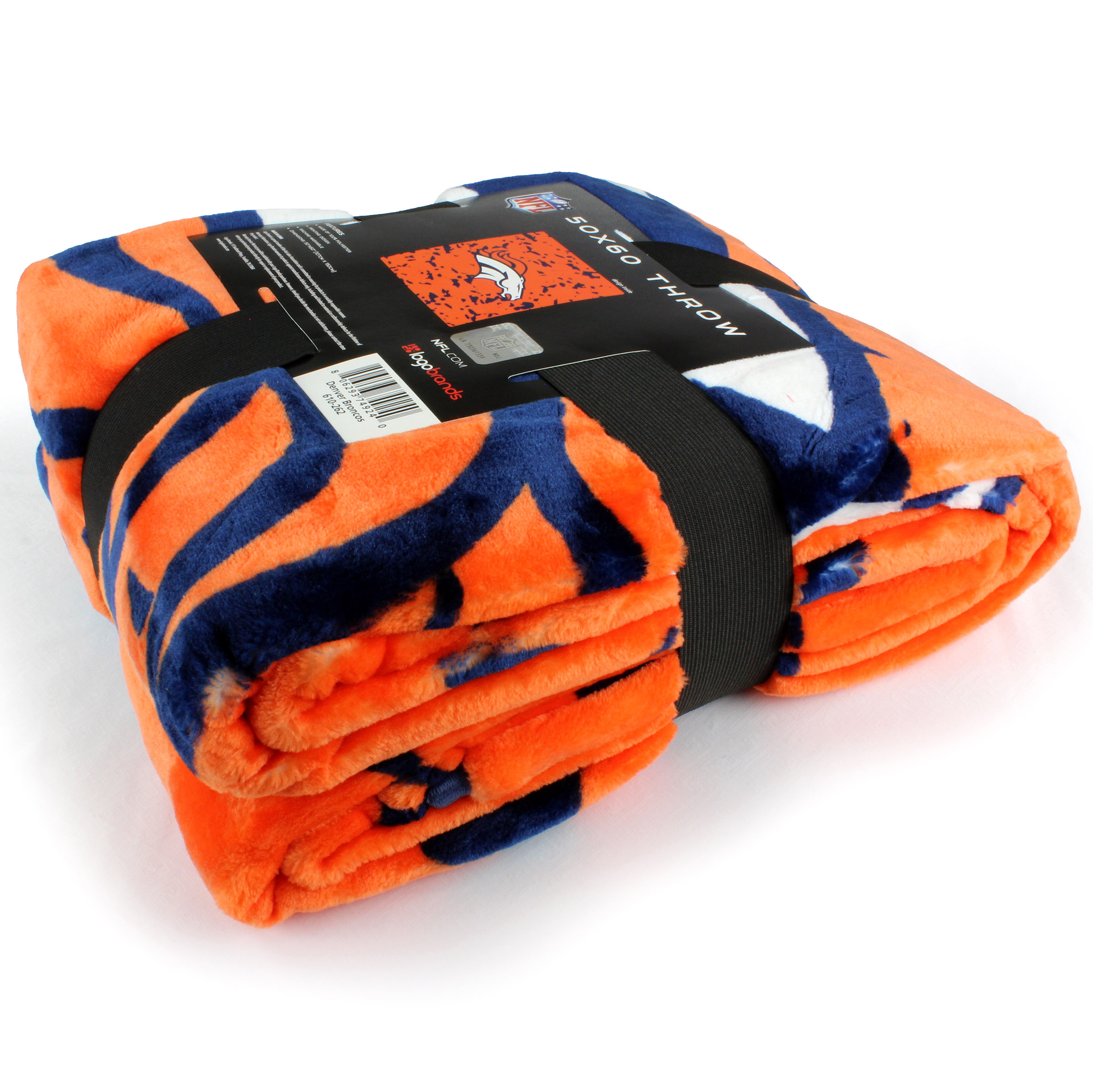Denver Broncos 50" x 60" Teen Adult Unisex Comfy Throw Blanket - image 2 of 5