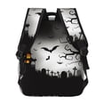 thumbnail image 4 of Fotbe Happy Halloween 1 Mochila Casual con Estampado para Escuela, Viajes y Actividades al Aire Libre - Duradera, Ligera y Cómoda, 4 of 5