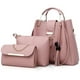 thumbnail image 1 of Set 3 Bolsas Bandolera Ifor Cosmetiquera Cartera Rosa, 1 of 6