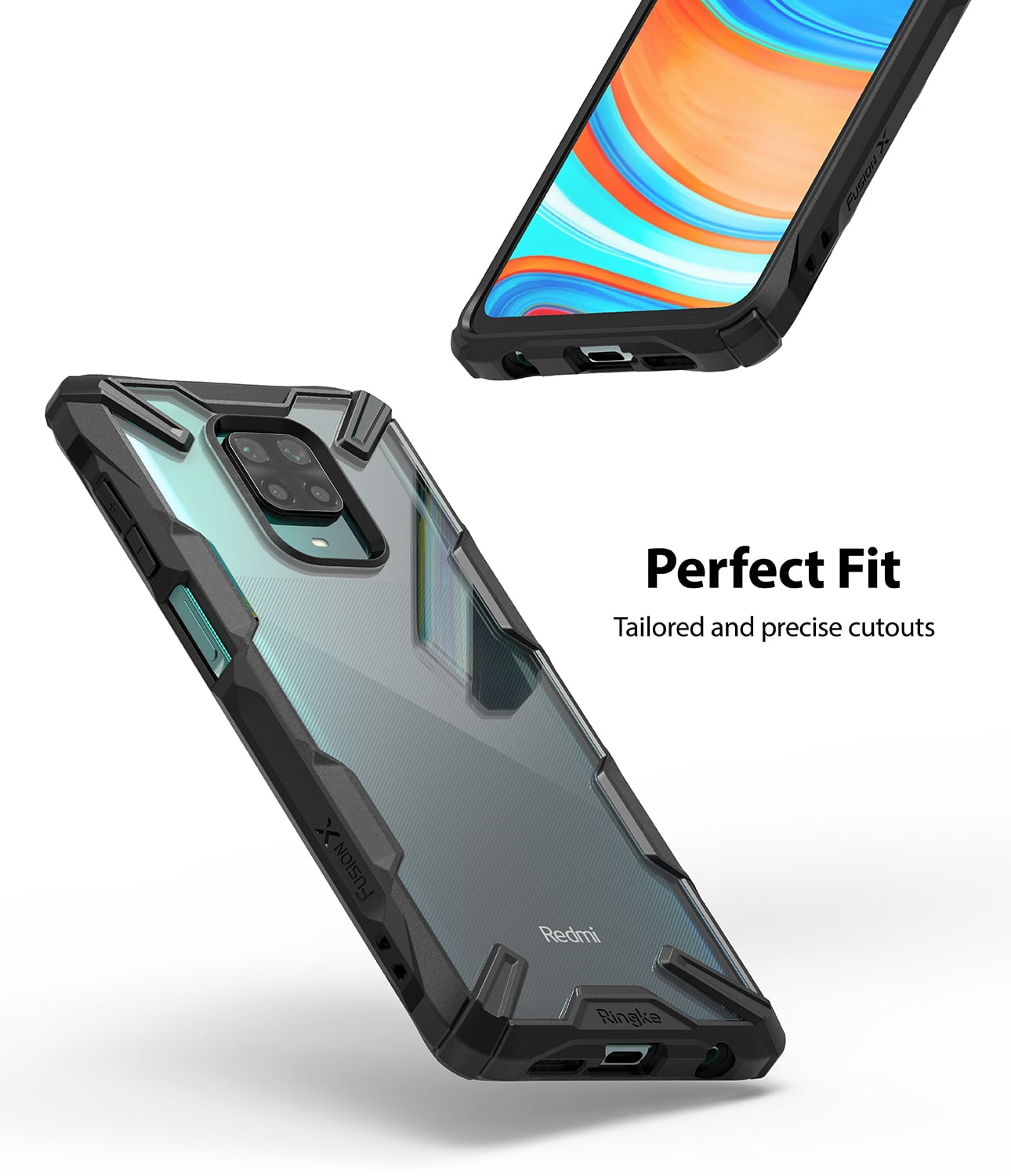 Ringke Fusion-X Diseñado para Funda Xiaomi Redmi Note 9S, Redmi Note 9 Pro,  Carcasa Protección Resistente Impactos TPU + PC Case - Space Blue :  : Electrónicos