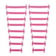 thumbnail image 1 of 3x16 piezas Silicona elástica Saelaces sin cordones de zapato rosa 5 piezas, 1 of 8