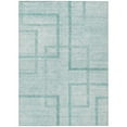 thumbnail image 2 of Addison Rugs Chantille Indoor/Outdoor Transitional Geometric Teal Washable Rectangle Rug, 3' x 5', 2 of 6
