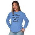 thumbnail image 4 of Sweatpants Sunglasses Shopping Summer Women's Long Sleeve T Shirt Brisco Brands S, 4 of 6