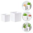 thumbnail image 5 of BALAHAPY 2Pcs Simple Design Flower Pots for Family and Indoor Plants 9.5x7.5x3.7in, 5 of 8
